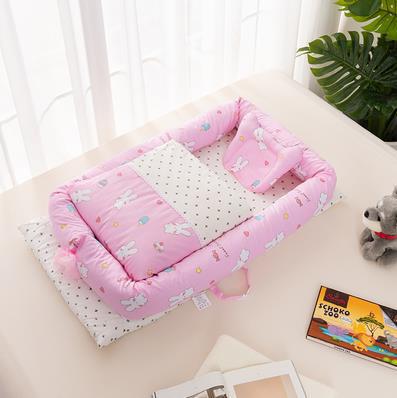 Z-Lit portable pliable anti-pression pour nouveau-né, matelas central type cocon (bionique) pour bébé – lit de voyage