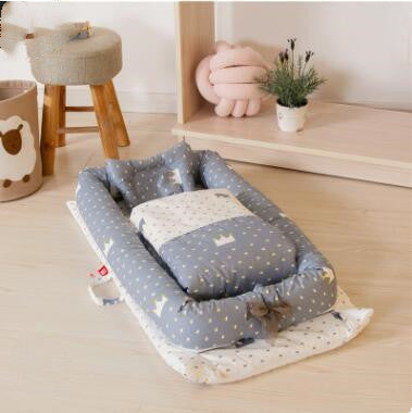 Z-Lit portable pliable anti-pression pour nouveau-né, matelas central type cocon (bionique) pour bébé – lit de voyage