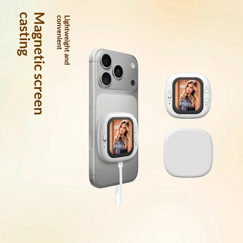 E-Mini appareil de duplication d’écran de téléphone pour selfies et diffusion en direct