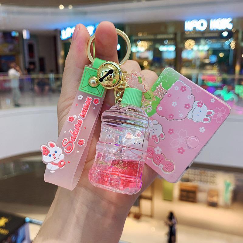 Porte-clés en acrylique simple et tendance – Accessoire mode