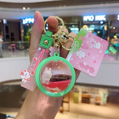 Porte-clés en acrylique simple et tendance – Accessoire mode