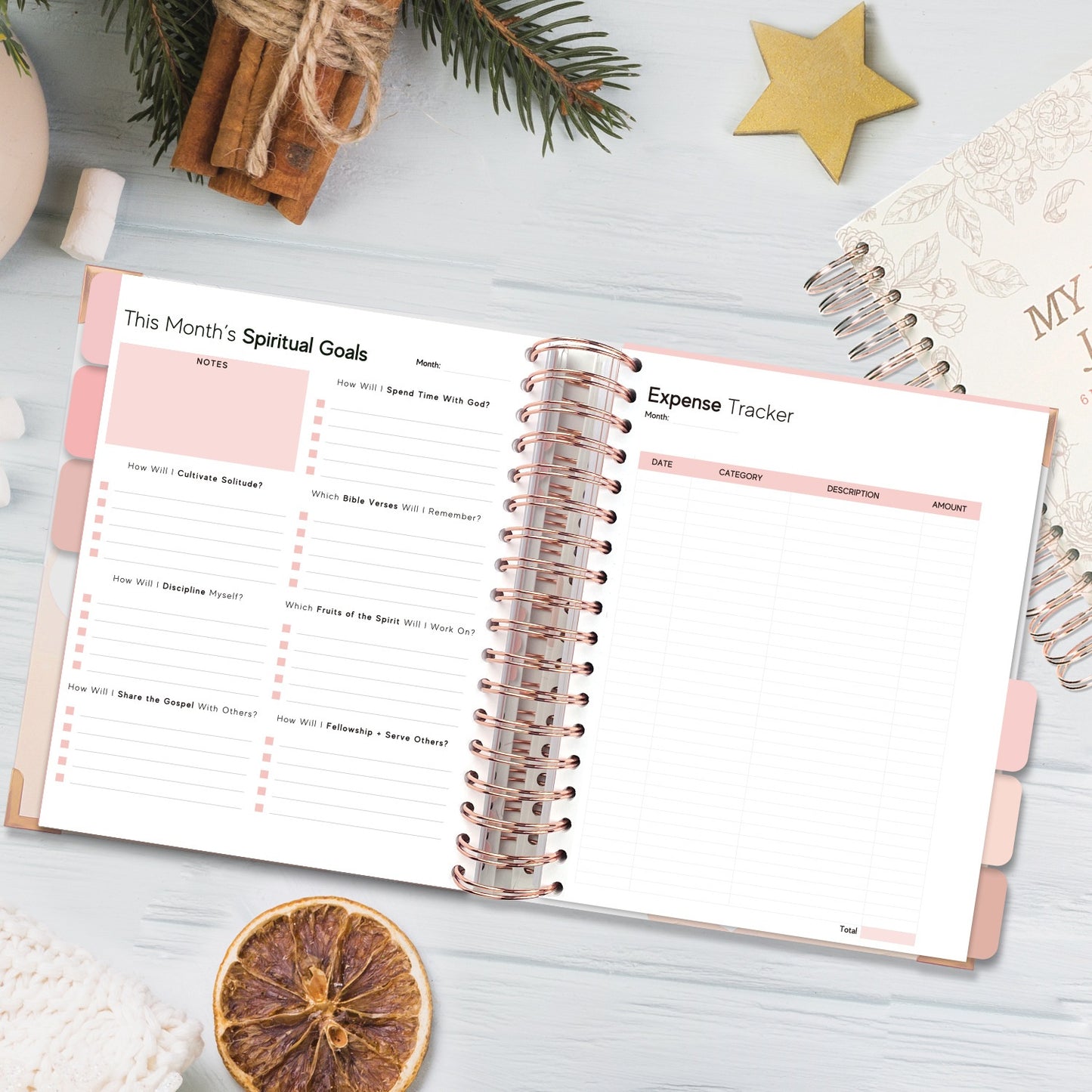 Journal de prière – Journal de prière complet en anglais