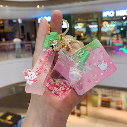 Porte-clés en acrylique simple et tendance – Accessoire mode