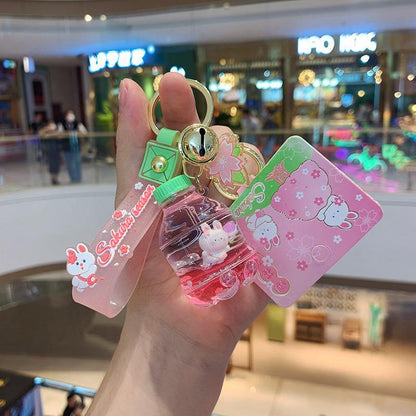 Porte-clés en acrylique simple et tendance – Accessoire mode