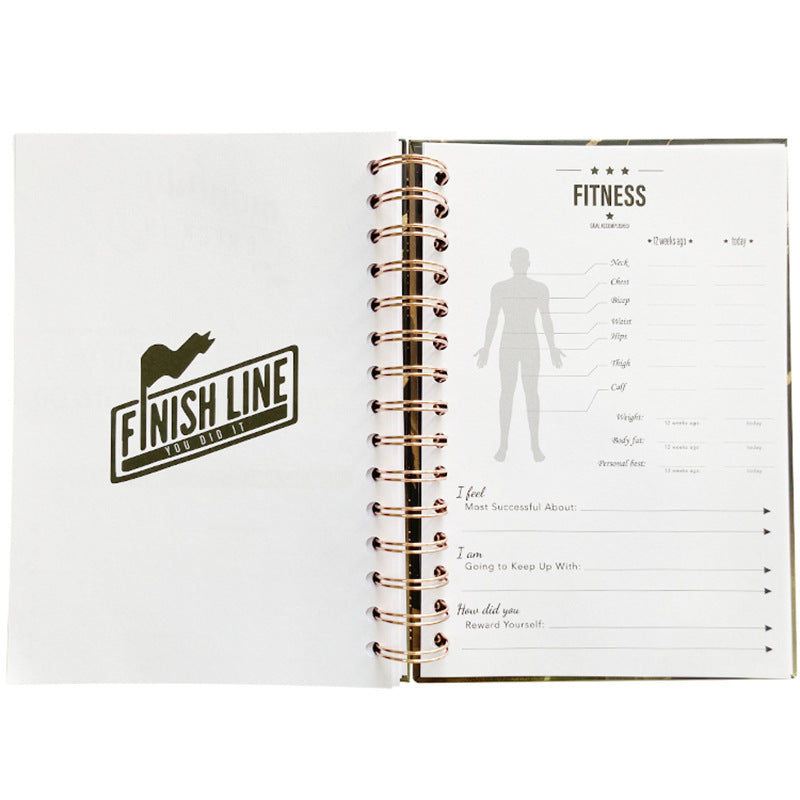 Journal A5 en cuir rigide – Coffret cadeau carnet premium