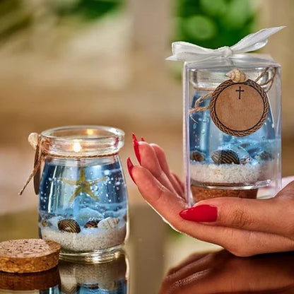 Ocean-themed aromatherapy candle – A fresh and soothing ambiance inspired by the sea