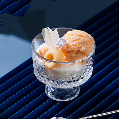 Creatively sculpted ice cream-shaped candle – With essential oils, in a handmade gift box