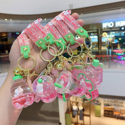 Porte-clés en acrylique simple et tendance – Accessoire mode