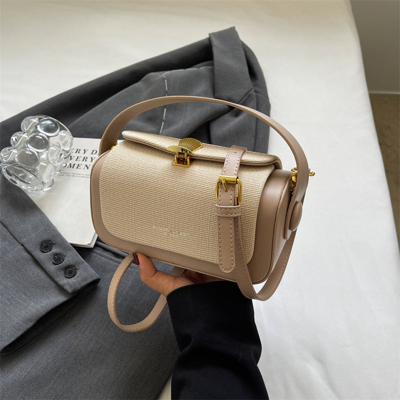 Sac bandoulière pour femme, haut de gamme, tendance, simple et polyvalent, de haute qualité